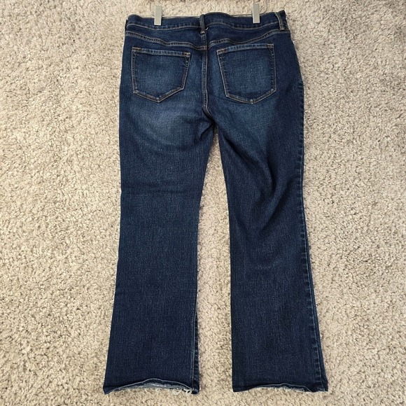 Old Navy Jeans Womens 8 Short (Fits 31x25.5) Blue Bootcut Mid Rise Denim Y2K - Picture 6 of 15